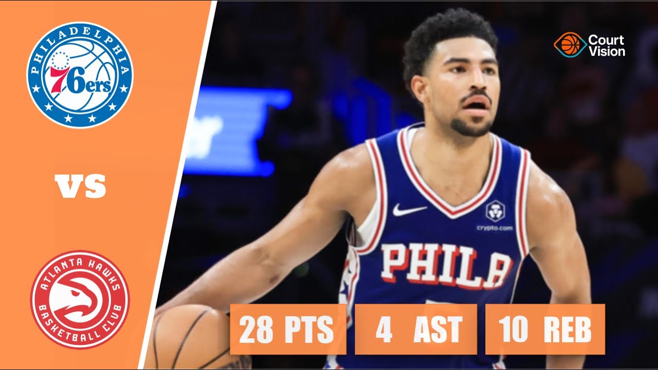 Quentin Grimes - 28 Points, 10 Rebounds, 4 Assists vs Hawks - 2025-26 Regular Season