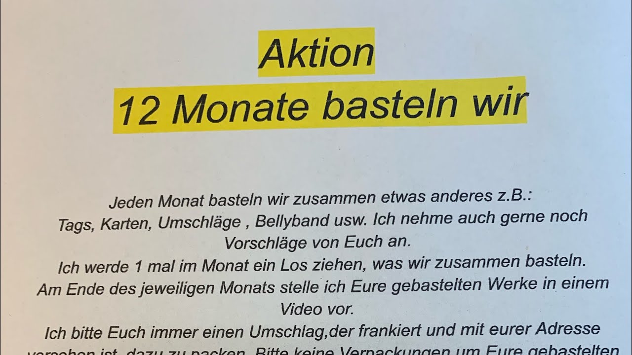 Aktion 12 Monate basteln wir / Dezember  Journal Karte oder Memory Dex Karte