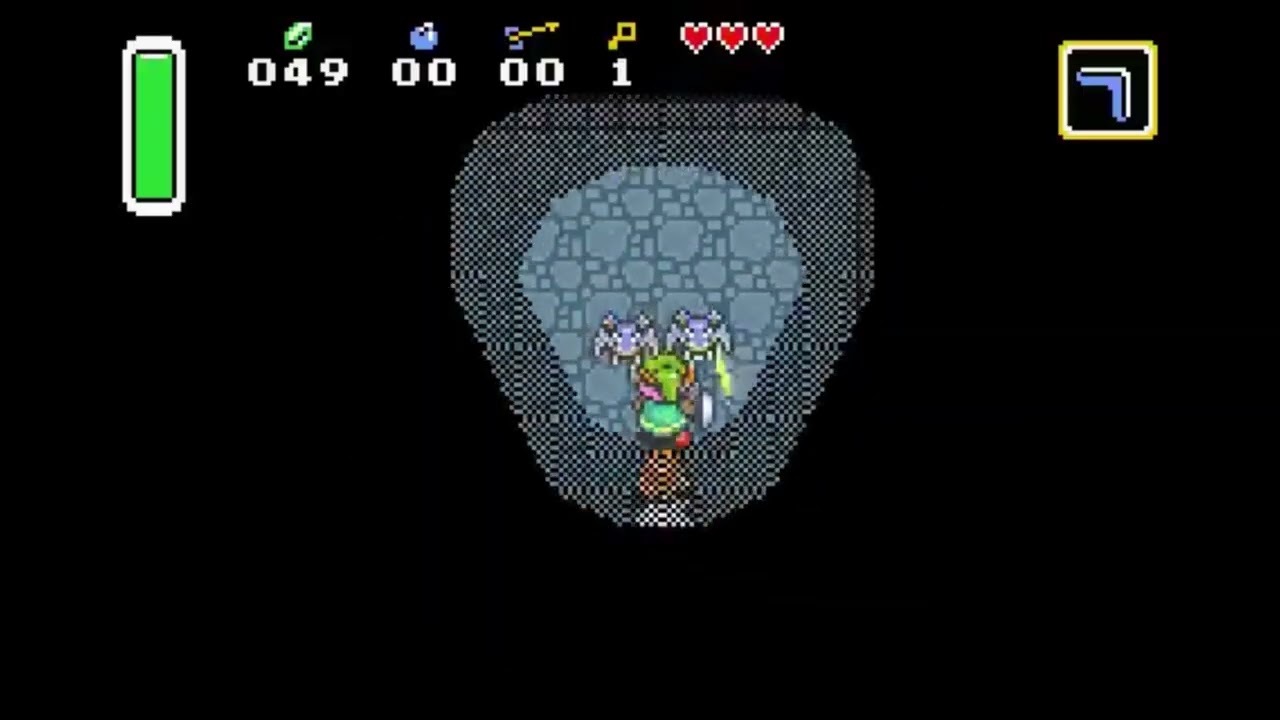 The Legend of Zelda A Link To The Past Game Boy Advance Gameplay PL