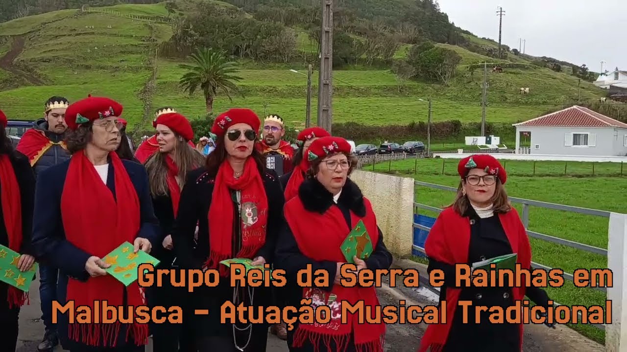 Grupo Reis da Serra e Rainhas em Malbusca - Atuação Musical Tradicional