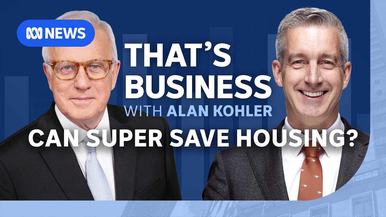 Could super funds help save Australia's housing problem? | That's Business with Alan Kohler