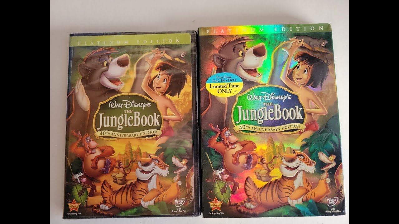 Opening To The Jungle Book (2007) DVD - Reversed!