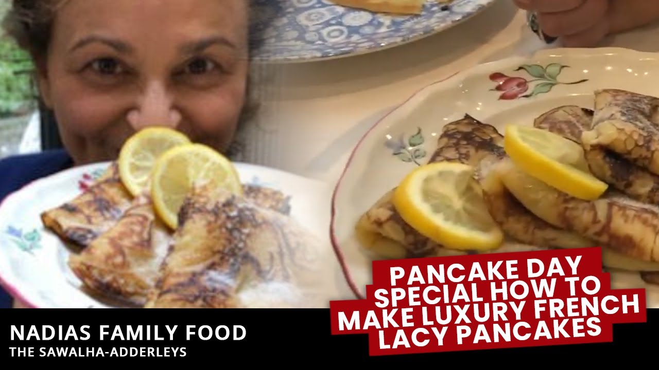 PANCAKE DAY SPECIAL : How to Make PERFECT Luxury FRENCH Lacy Pancakes