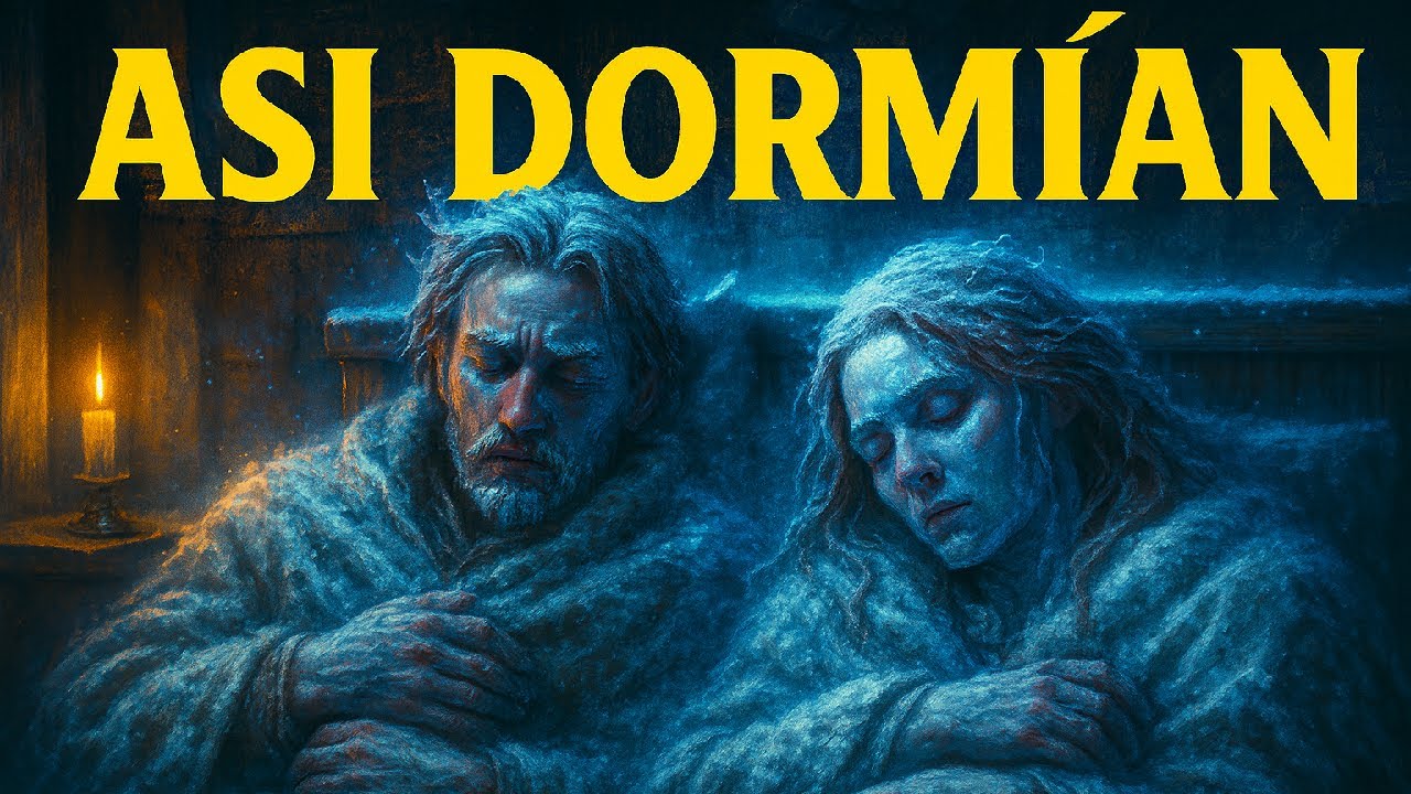 ¿Cómo DORMÍAN los CAMPESINOS Medievales en Choza de Paja sin Morir Congelados?