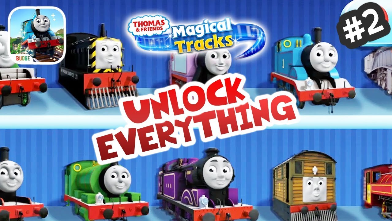 Thomas & Friends: Magic Tracks #2 🔑🔓 Unlock EVERYTHING! ★ iOS / Android app (By Budge)