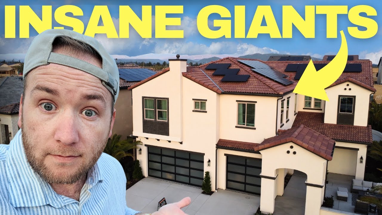Insane GIANT Two Story Homes for Sale in Fresno, California