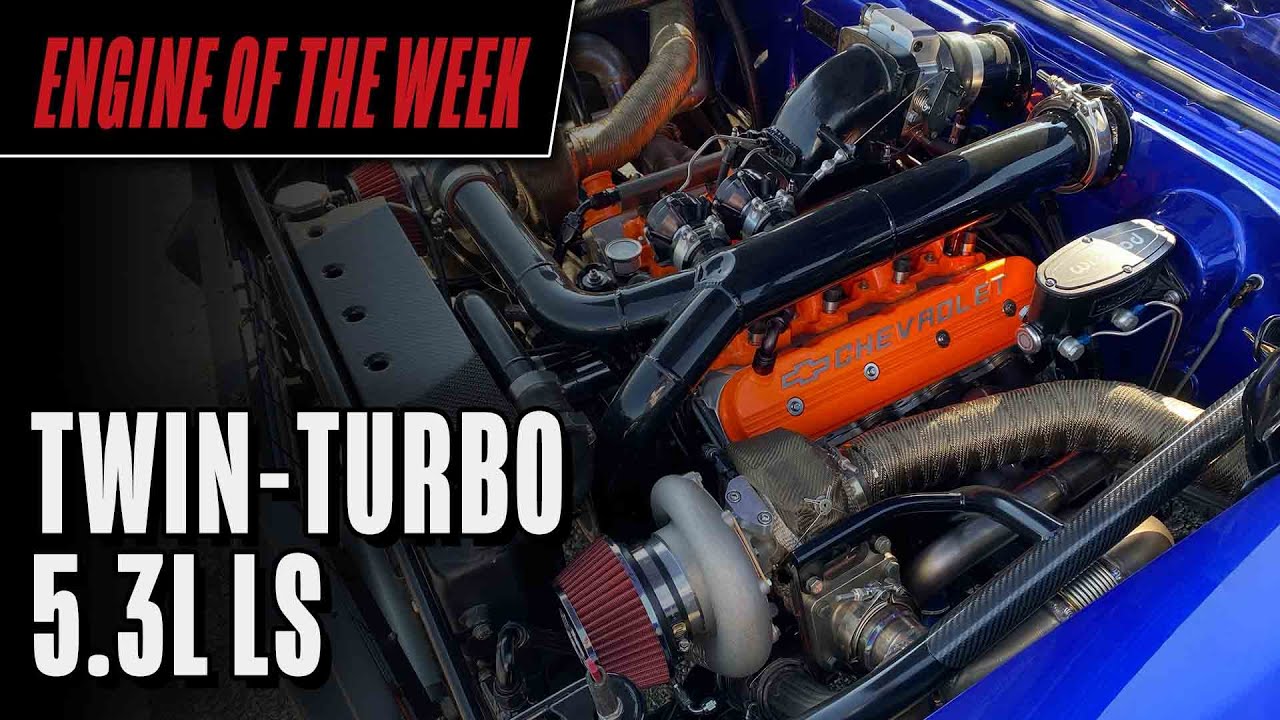 Twin-Turbo 5.3L LS Engine
