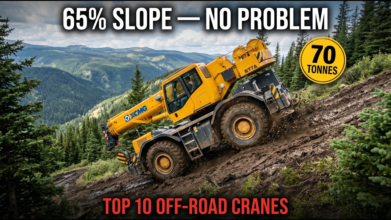 Unveiling the Giants: Top 10 Powerful Rough Terrain Cranes