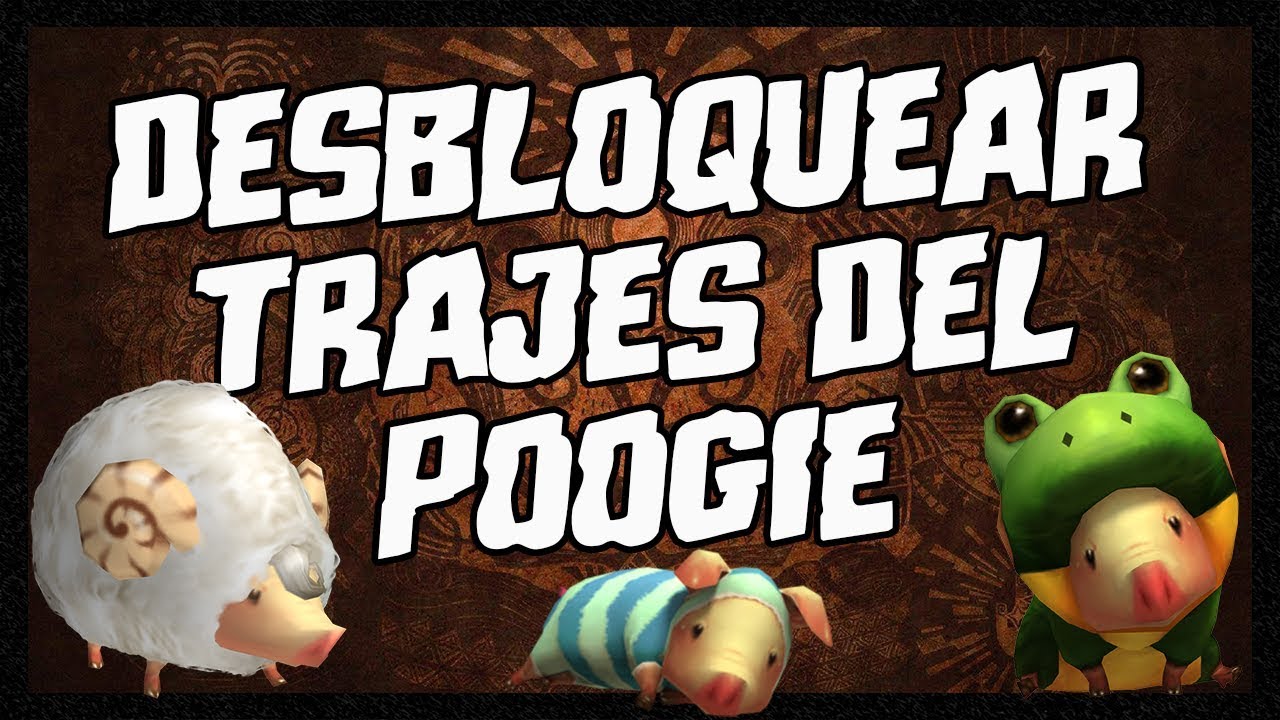 DESBLOQUEAR TRAJES DEL POOGIE EN MONSTER HUNTER WORLD
