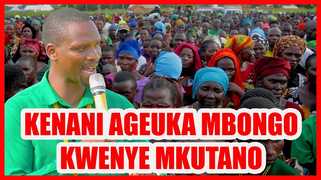KIMEUMANA KENANI KIHONGOSI AGEUKA MBOGO MBELE YA WANANCHI ''NACHUKIA SANA''