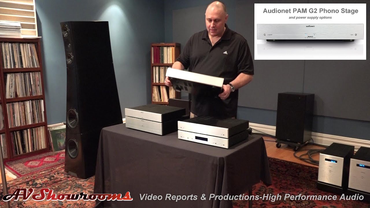 GTT Audio and Video, Audionet PAM G2 Phono Stage and power supply options, w Reviewers View
