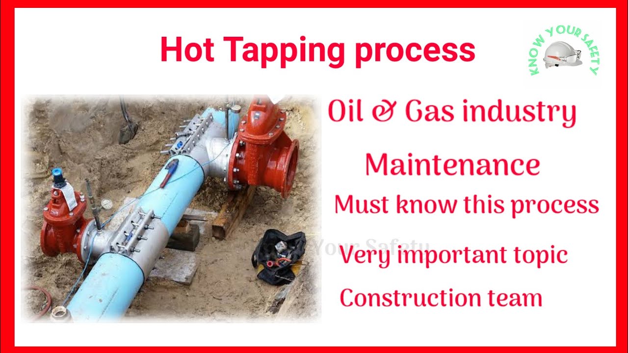 Hot tapping in tamil | New branch taken from exciting pipe line | hot tapping process | oil and gas