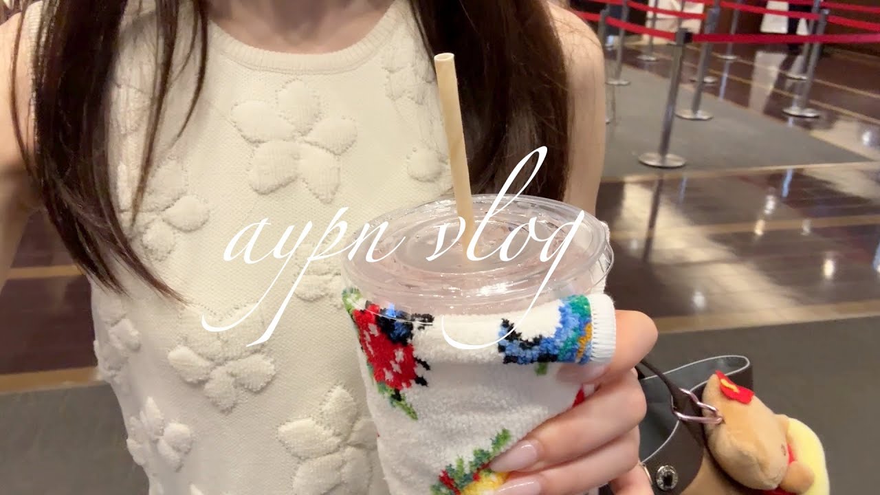 vlog| 30代主婦の日常vlog, familiar神戸本店でお買い物,お家ご飯,1人美容day,芦屋で休日を過ごす（日傘専門店,カフェ,お花屋さん）
