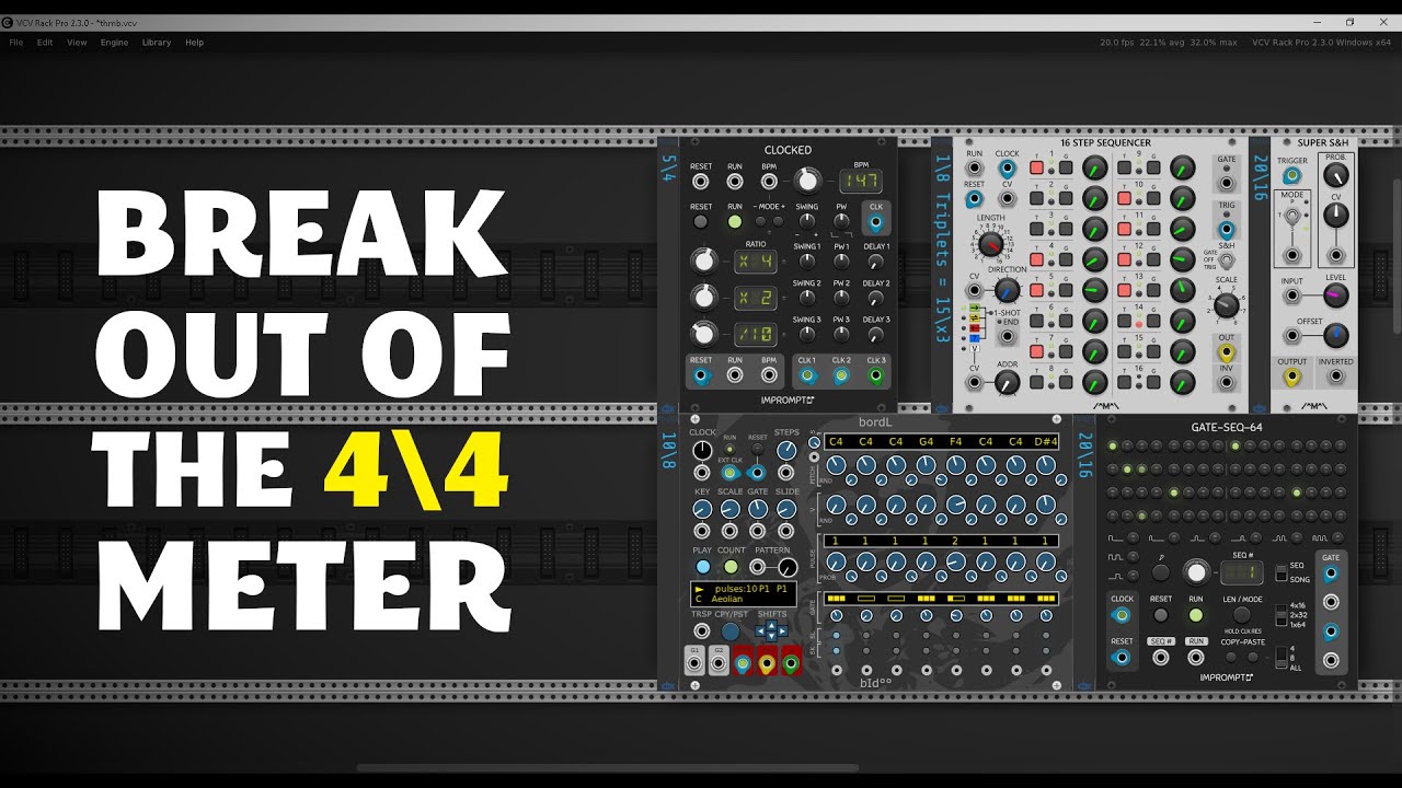 Time Signatures in Modular