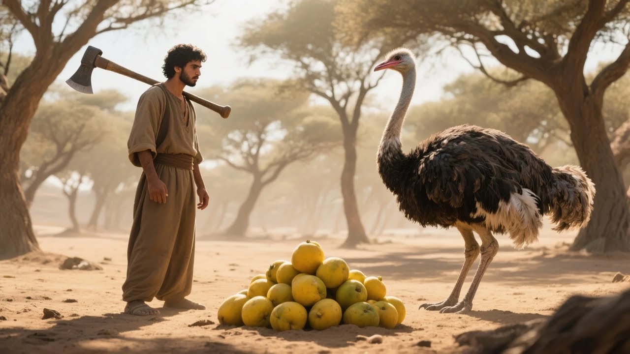 #قصة_الحطاب والأميرة كيف تزوج من الأميرة وأصبح ملكاً بسبب أمانته ودعاء أمه؟
