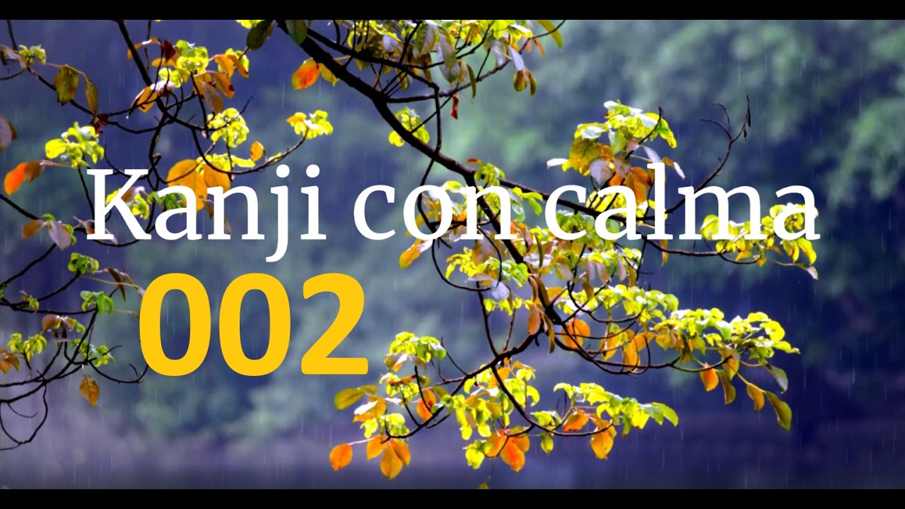 Kanji con calma 002 #kanji #japones #jlpt #n5 #kanjistudy