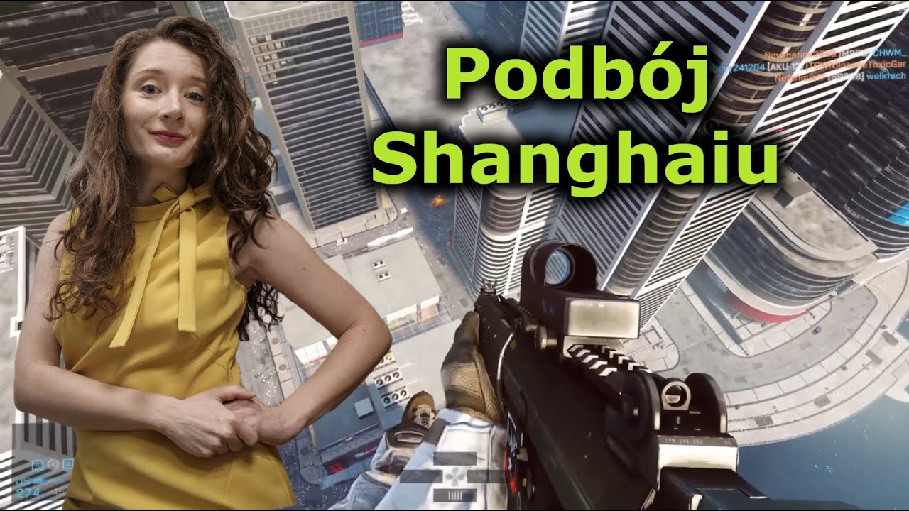 Podbój Shanghaiu w Battlefield 4 hardcore (cały mecz)