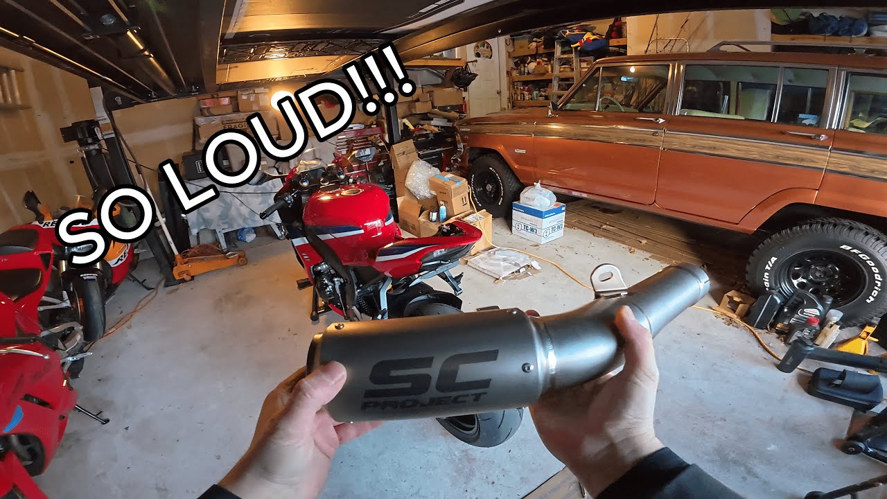2025 CBR1000RR-R Fireblade SP Exhaust Install: SC Project Slip on