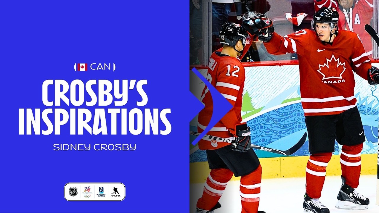 Sidney Crosby: Crosby's Inspirations | 2026 #Olympics