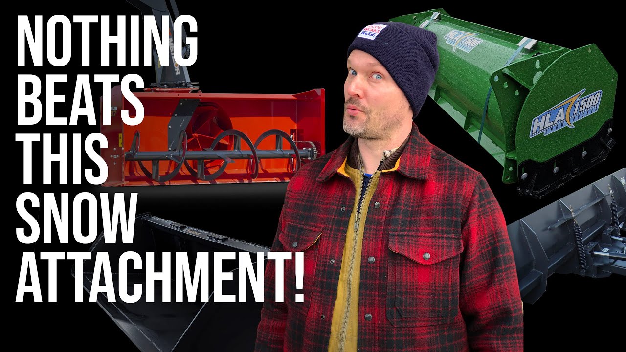 IS THERE A CLEAR WINNER? TOP 5 SNOW REMOVAL ATTACHMENTS! 😎