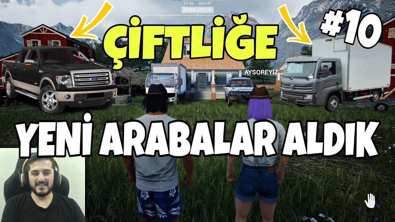 ÇİFTLİĞİMİZE 4X4 JEEP VE KAMYONET ALDIK, ÜZÜMLER OLMAYA BAŞLADI! RANCH SIMILATOR (10.BÖLÜM)