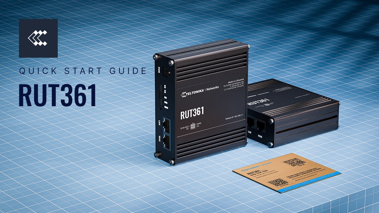 RUT361 - Industrial Cellular Router | Quick Start Guide
