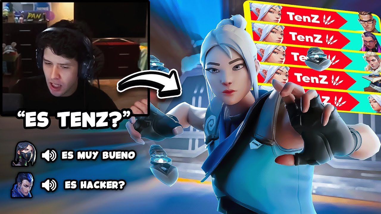 Es TenZ o esta usando HACKS 😱