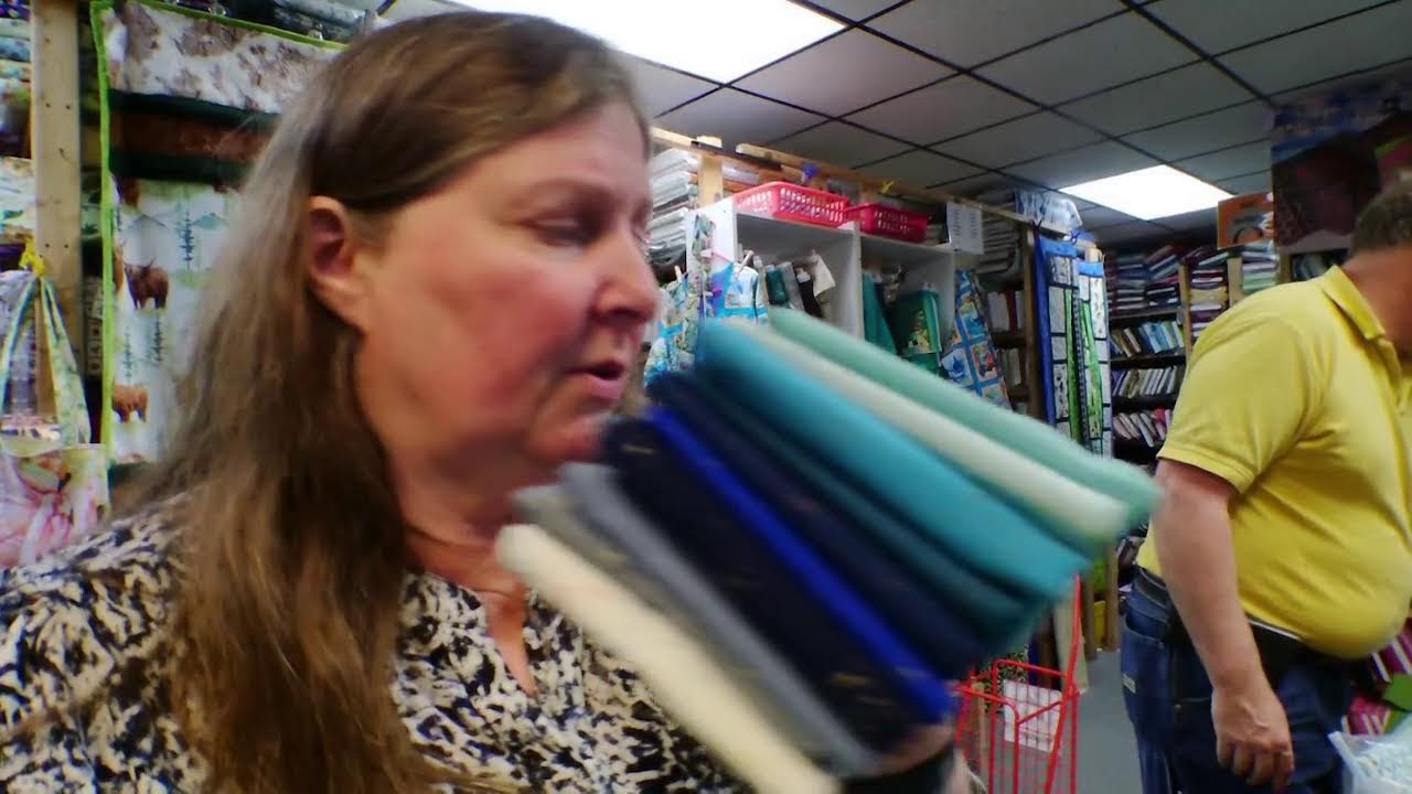 Quilted Twins Fabric Show with Ken and Rachael