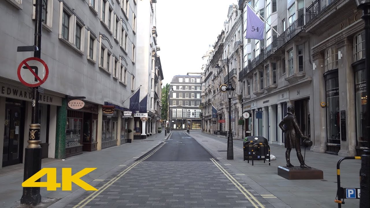 London's Most Beautiful Streets: Jermyn Street【4K】