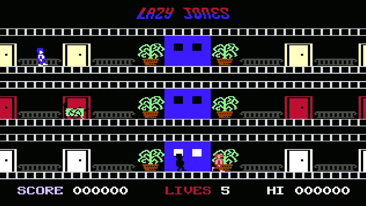 Lazy Jones C64 Gameplay 1080p #c64 #c64games #commodore64