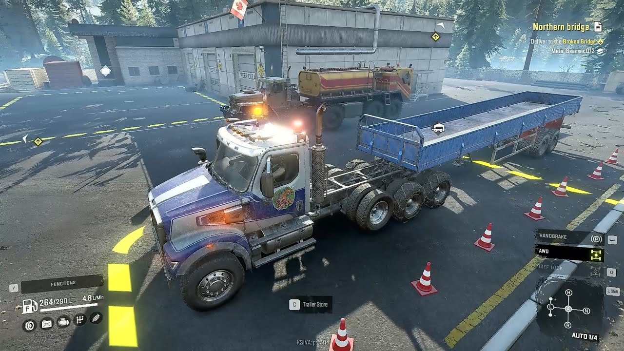 SnowRunner, Yukon, Ep 3 (Yes, I bought the Western Star 49x and got some jobs done)