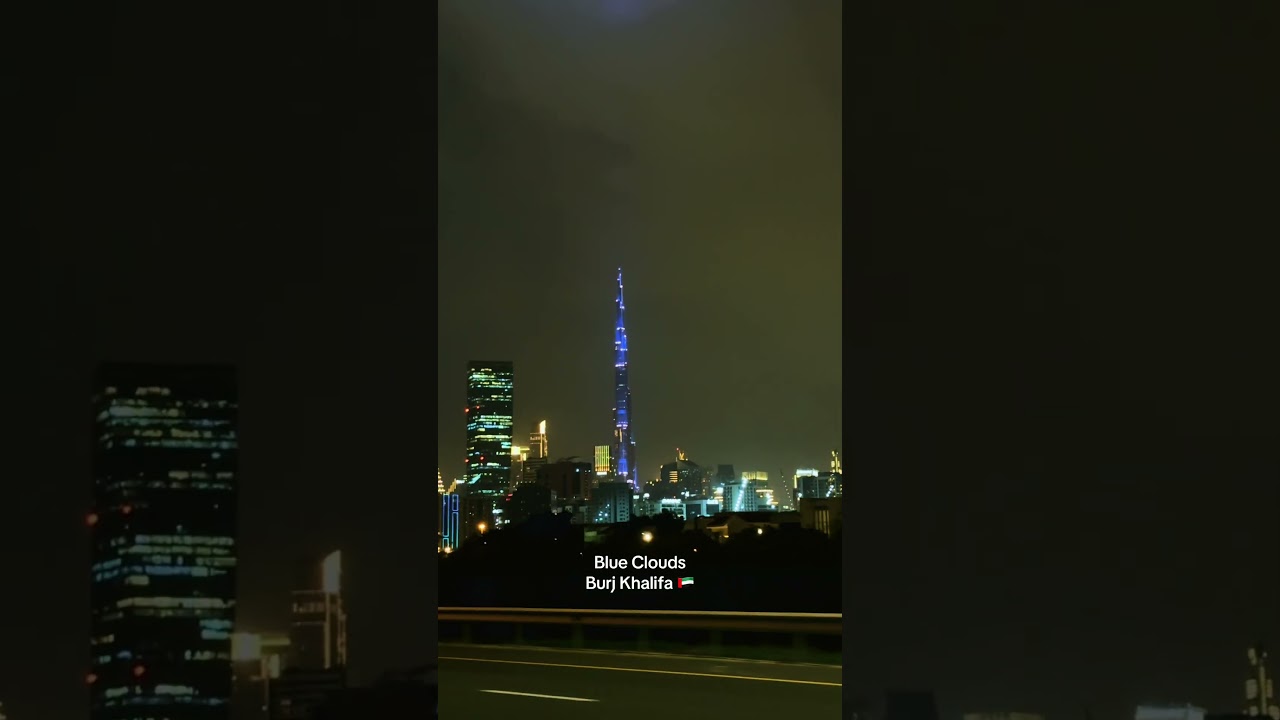 When Burj Khalifa Touches the Clouds