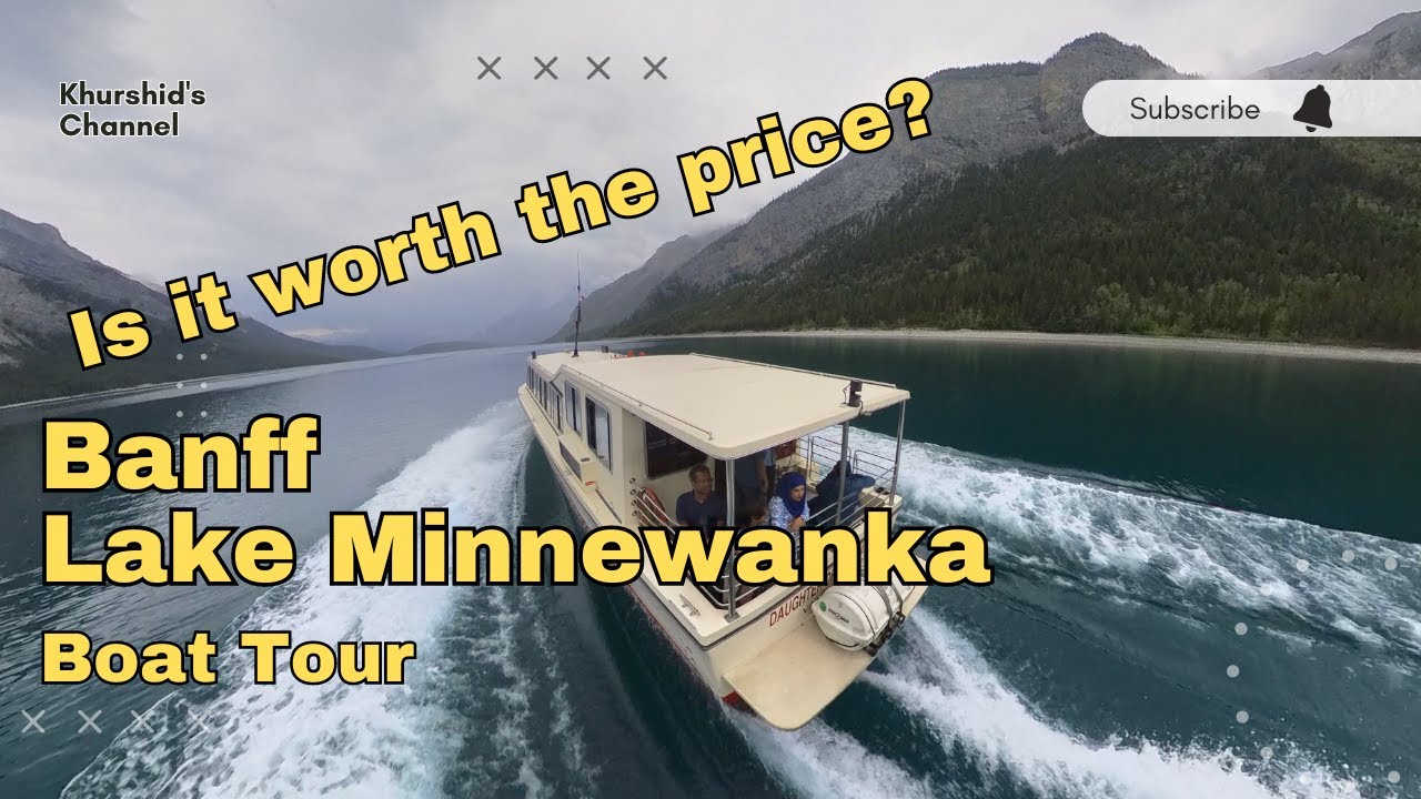 Banff Lake Minnewanka Boat Tour | Places to visit in Canada | Nature Travels