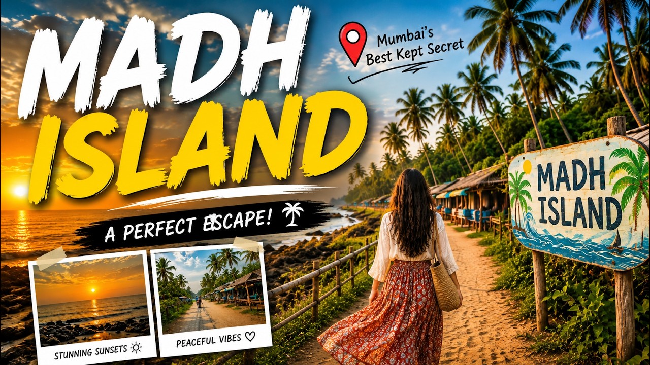 Madh Island vlog | Weekend Trip near Mumbai | Aksa Beach, Bollywood Locations, Inorbit Mall & More!