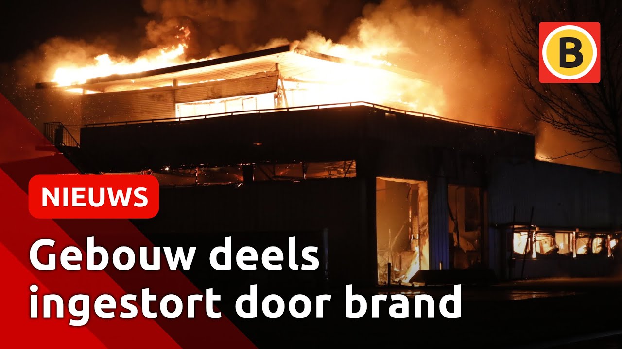 Grote brand bij online supermarkt Picnic | Omroep Brabant