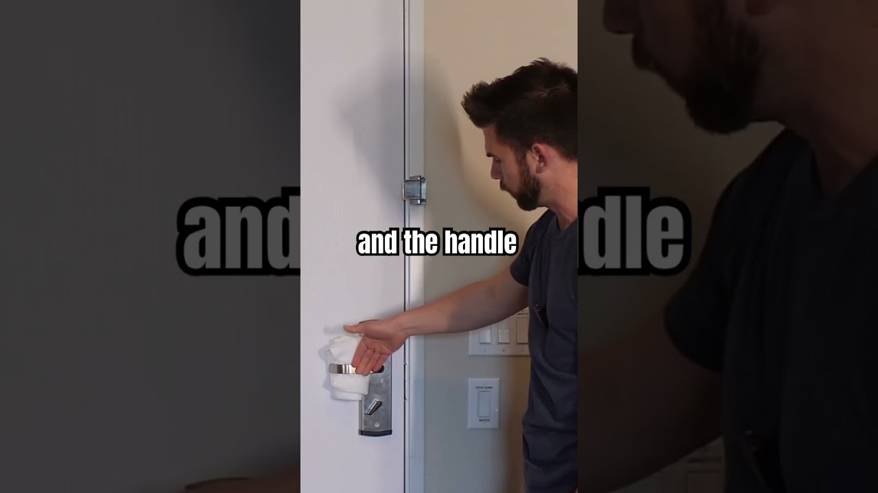 How to secure your hotel room with a towel ￼