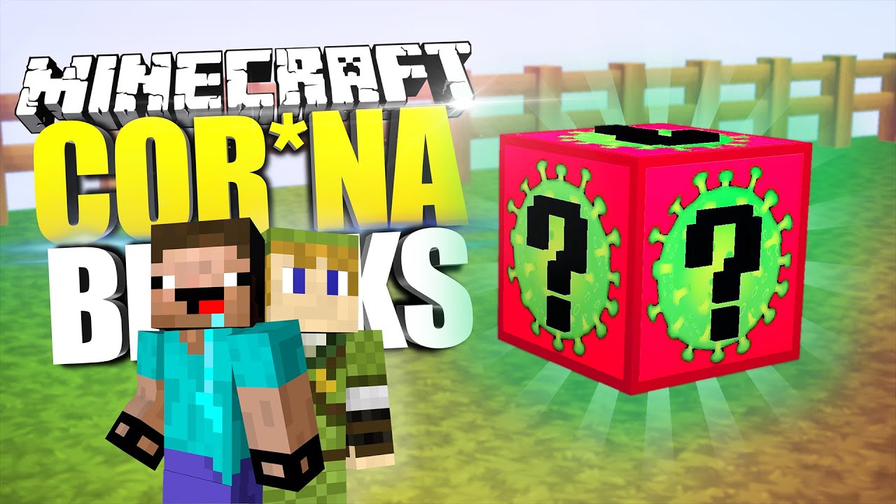 Wir testen C0R*NA BLOCKS - Minecraft LUCKY BLOCK BATTLE