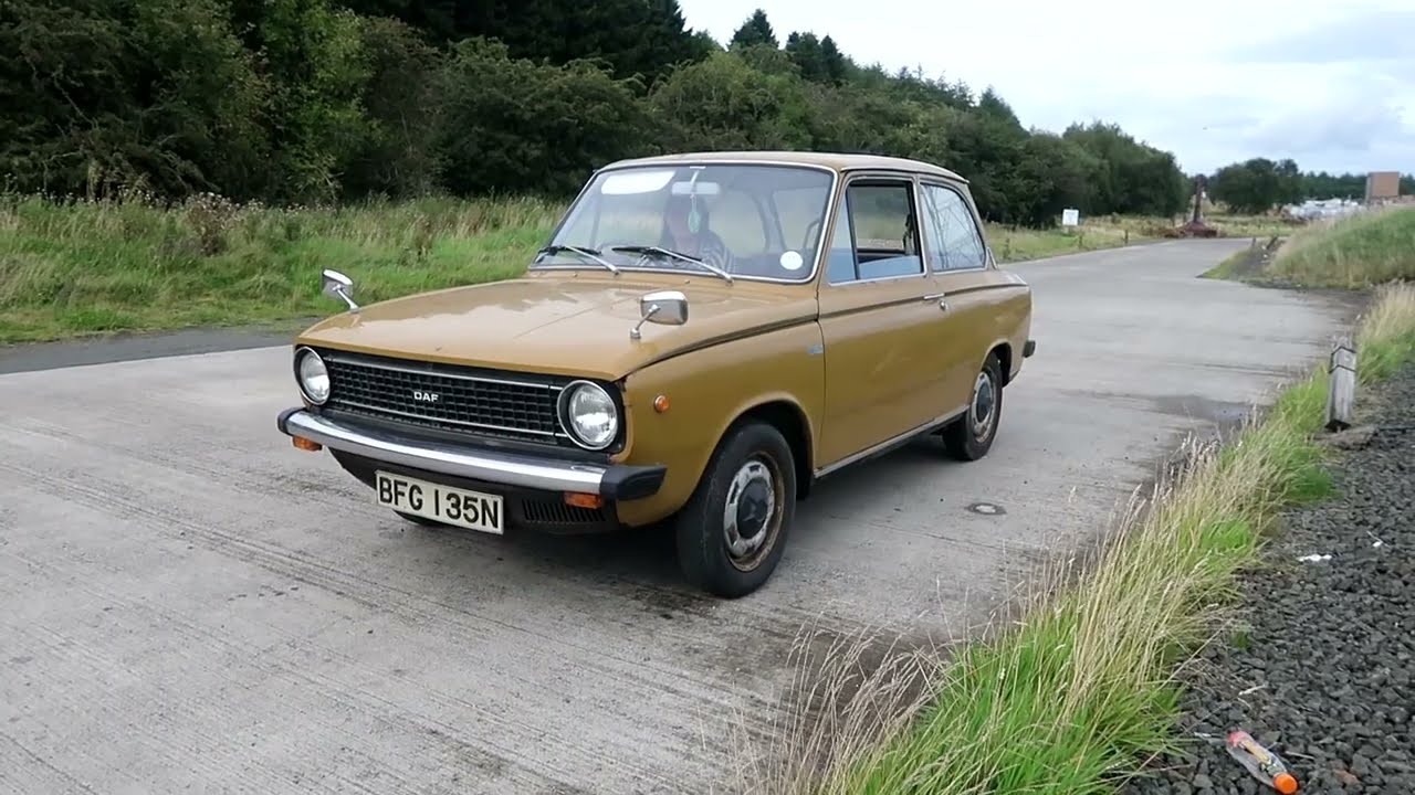 1975 DAF 66 Driving