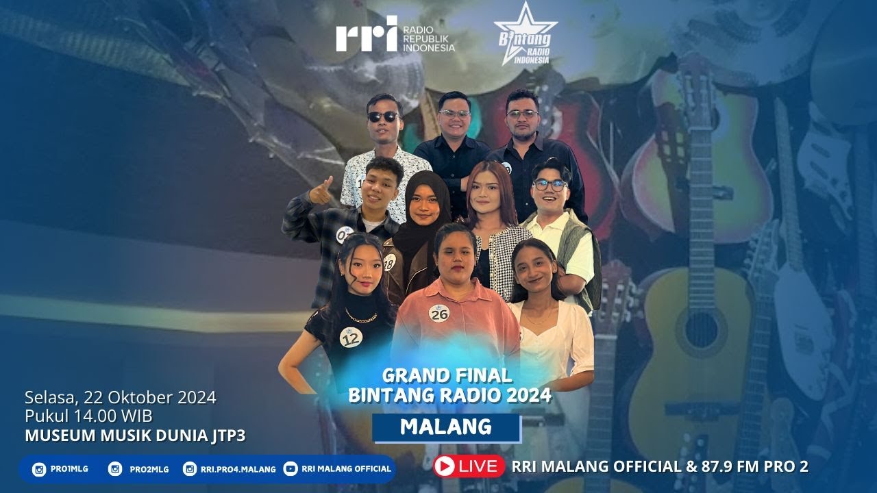 GRAND FINAL BINTANG RADIO 2024 RRI MALANG