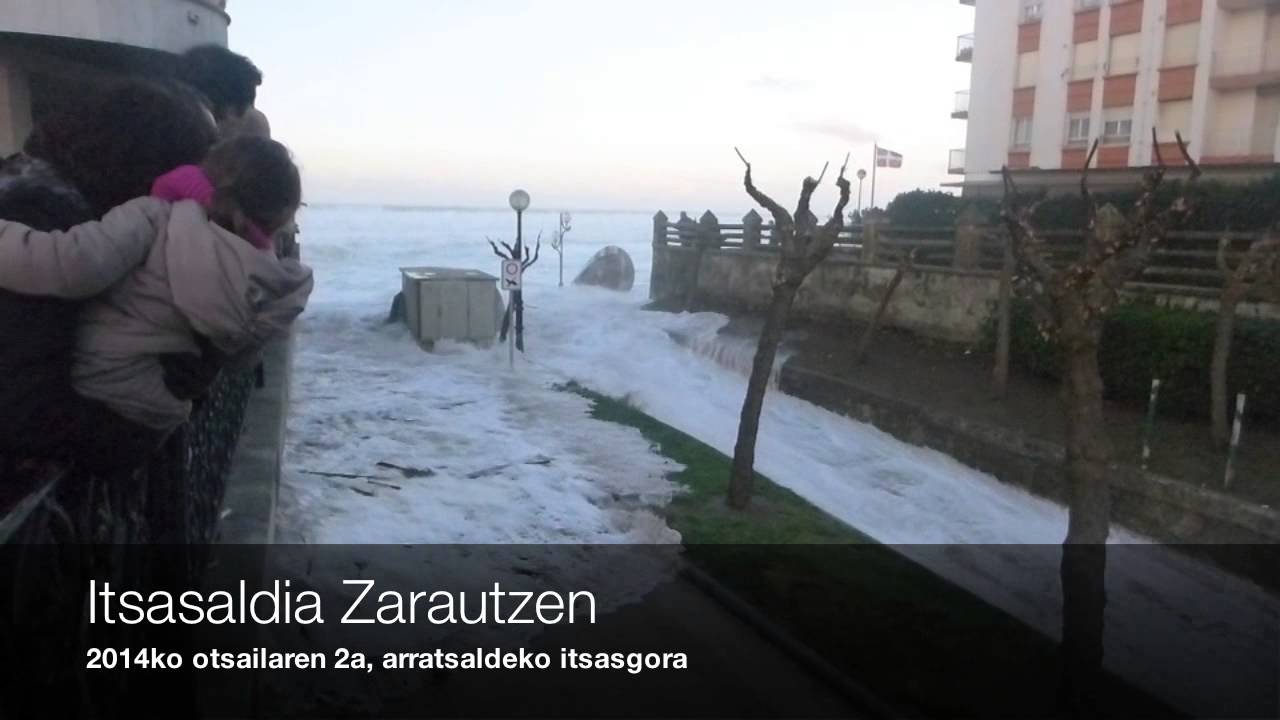 Itsasaldia Zarautzen