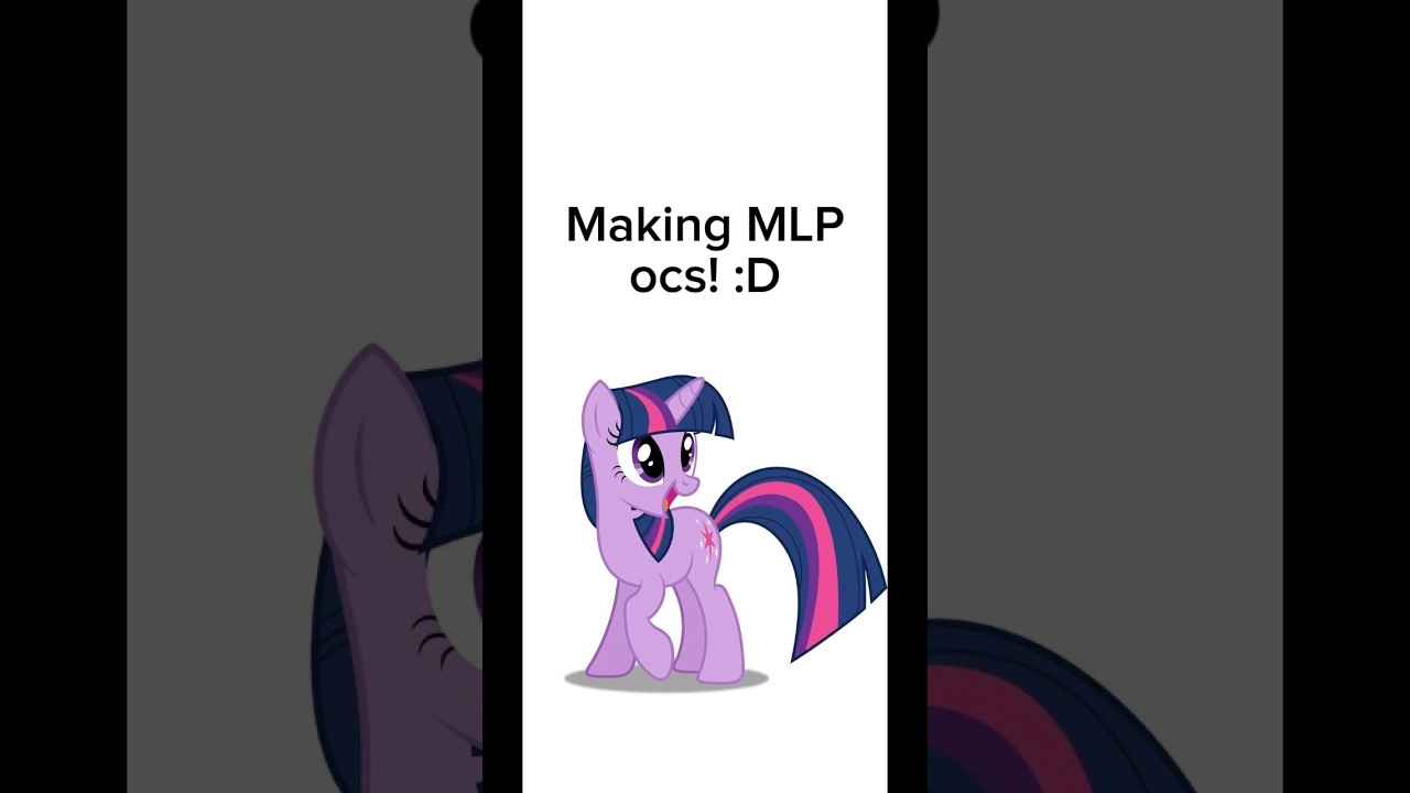 Making a MLP oc!!! 💗#mylittlepony#viral#trending#fyp#childhood#pinkiepie#mlp#funny#cute#shorts#pony