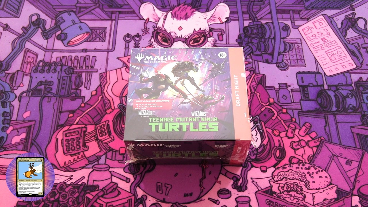 Распаковка колоды MTG Teenage Mutant Ninja Turtles в ночь драфта - мифические карты!