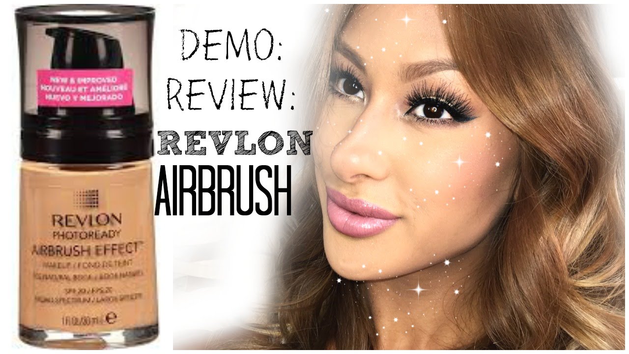 TWILIGHT SKIN?! Review DEMO: Revlon Airbrush Effects Foundation