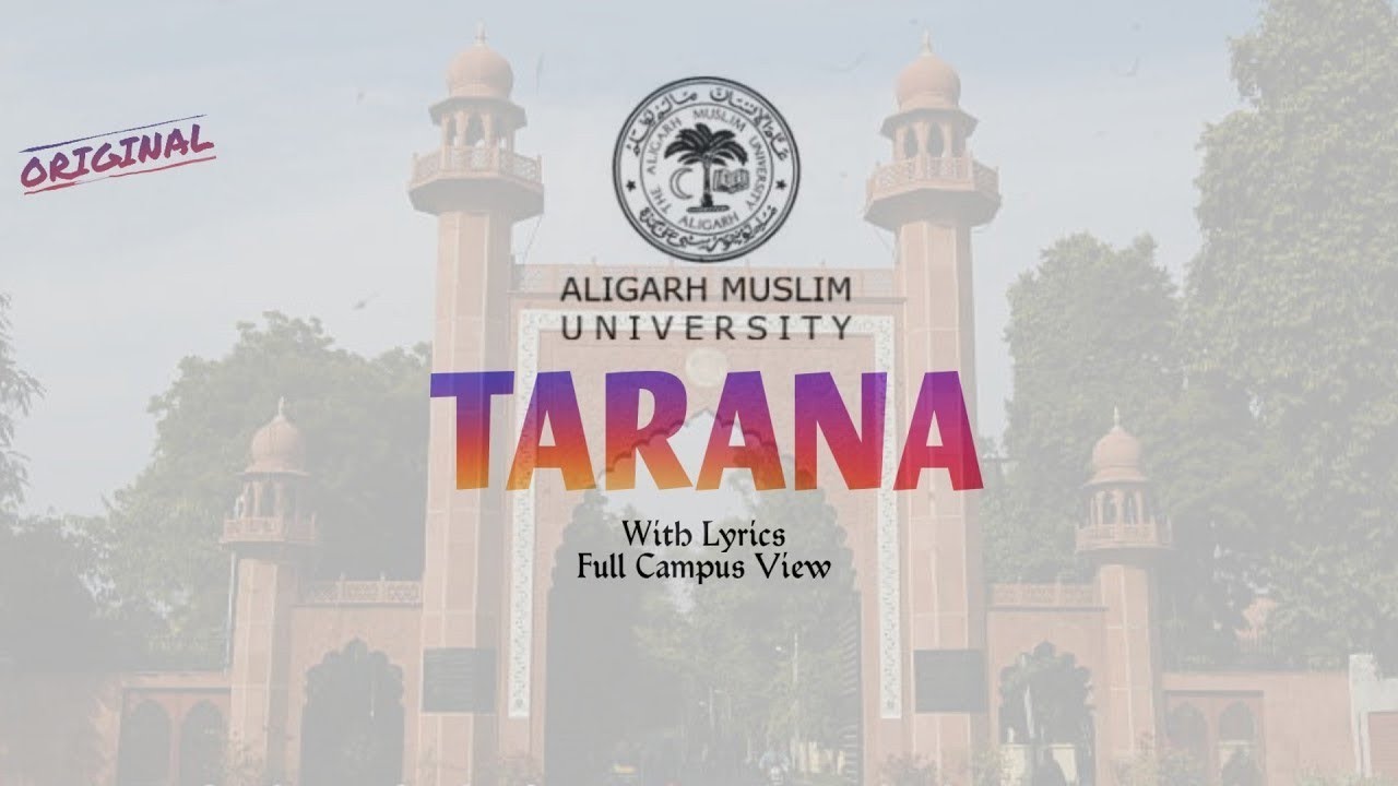AMU Tour | AMU TARANA With Lyrics | Ye Mera Chaman Main Apne Chaman Ka Bulbul Hun | Latest 2021 2022