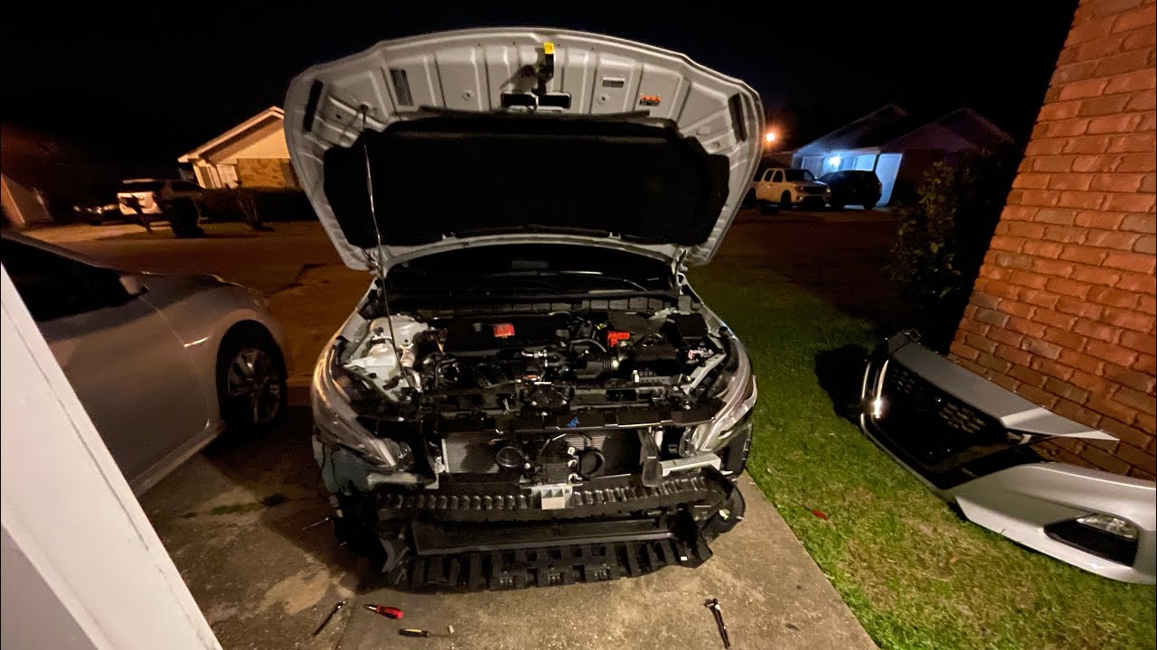 How to remove the front Bumper from a 2019-2021 Nissan Altima