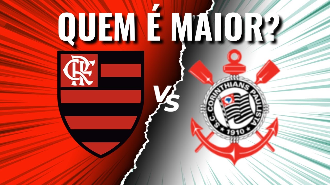 Flamengo vs Corinthians, QUEM É MAIOR [Comparação de Títulos]