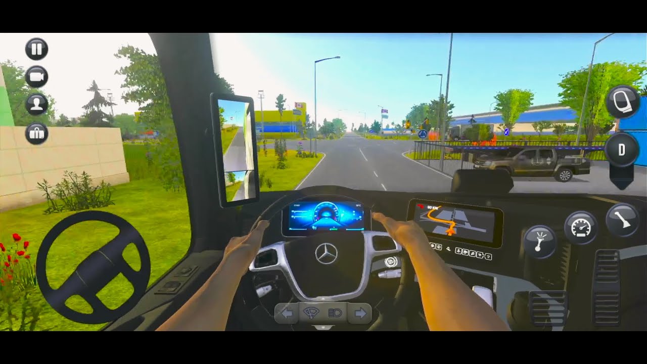 TRUCK SIMULATOR MOBILE GAME PLAY || MOBILE GAMEPLAY || #trucksimulater