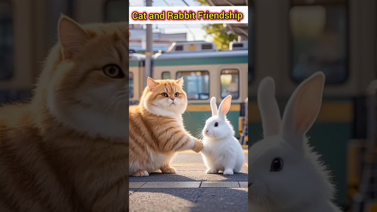 Rabbit cheat Cat in his friendship 😭👿 || 