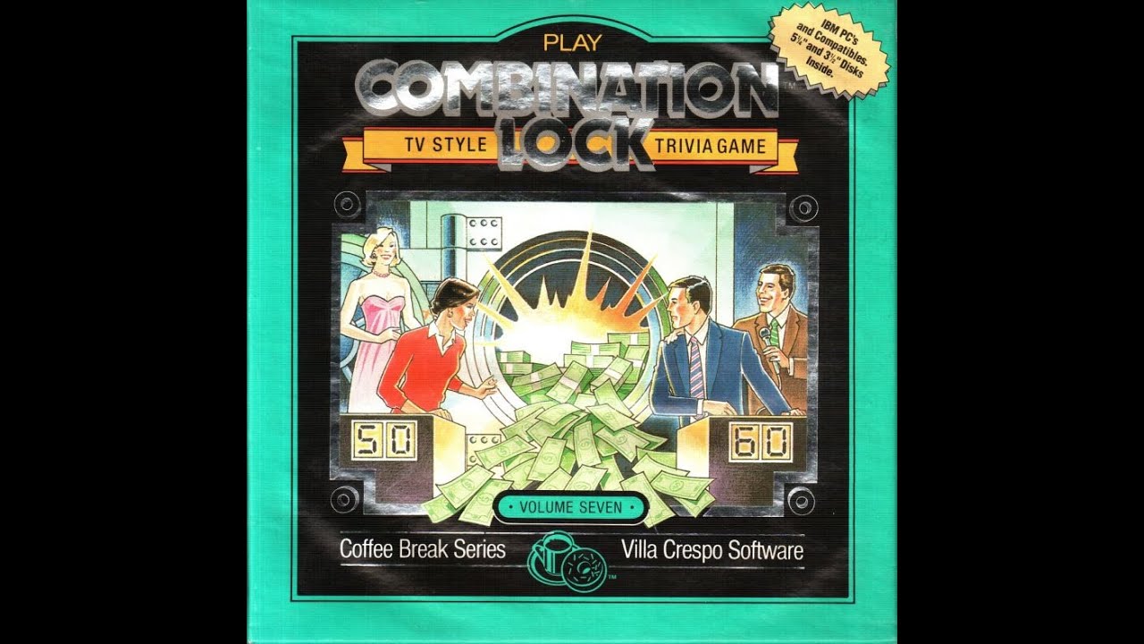 DOS Combination Lock ORIGINAL RUN Game #1