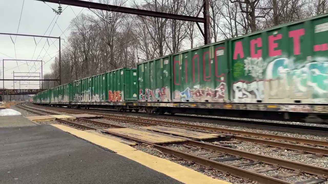 CSX M419 Thru QA 26.6 with 140 axels & CSXT 7248 leading 